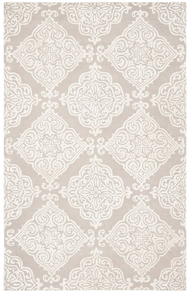 Safavieh Glamour Glm568A Silver/Ivory Rug - Safavieh - glm568a - 2