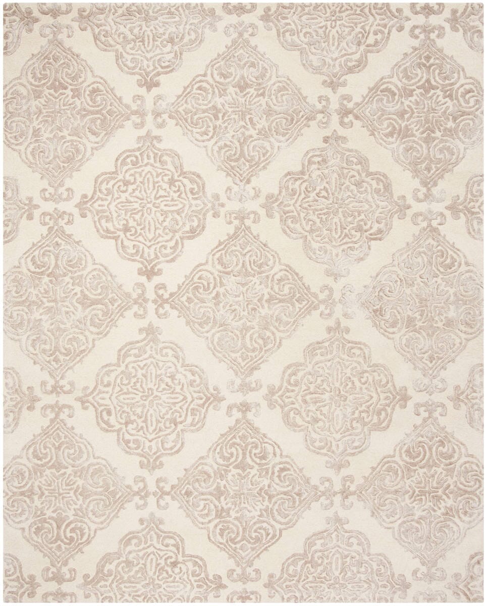 Safavieh Glamour Glm568B Ivory / Beige Rugs - Safavieh - glm568b - 6r