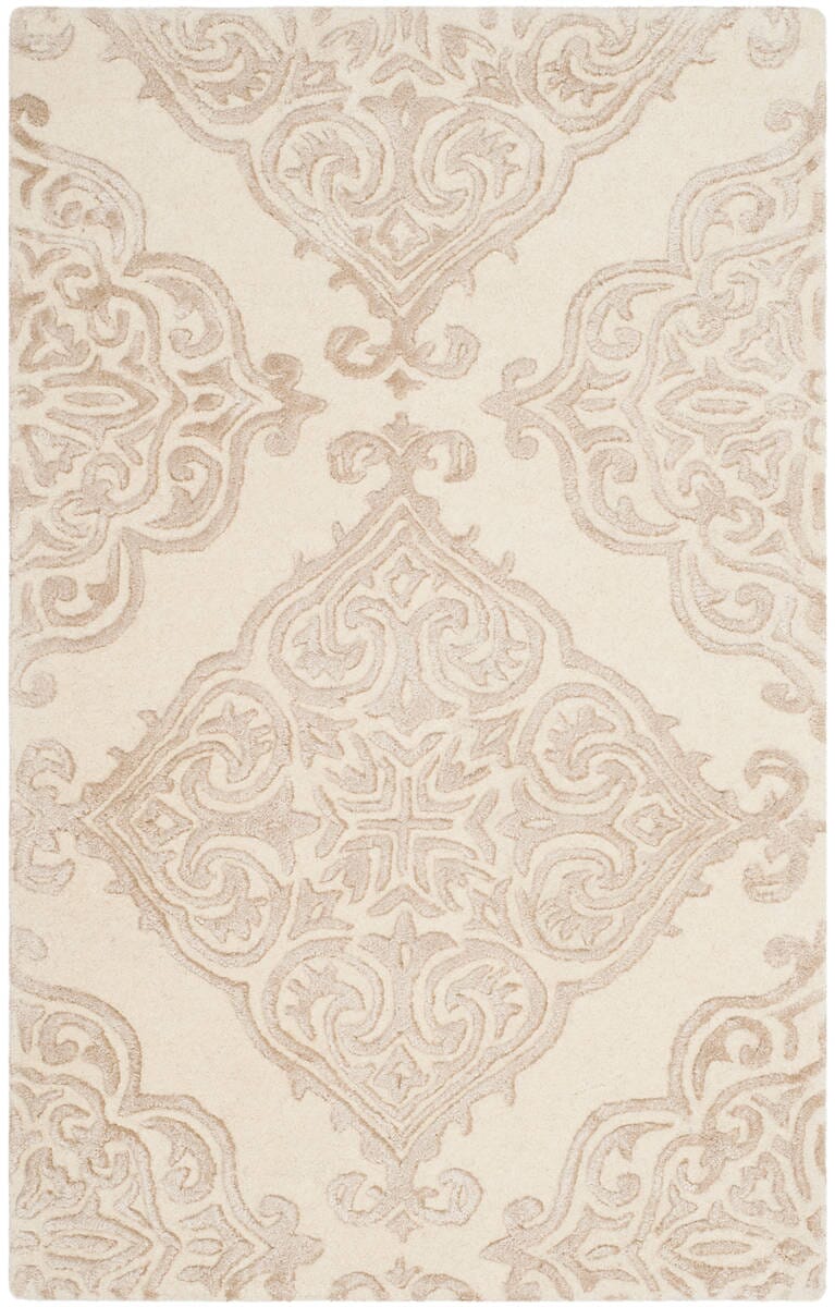 Safavieh Glamour Glm568B Ivory / Beige Rugs - Safavieh - glm568b - 6r