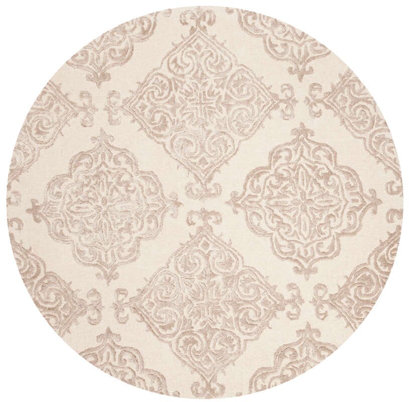 Safavieh Glamour Glm568B Ivory / Beige Rugs - Safavieh - glm568b - 6r
