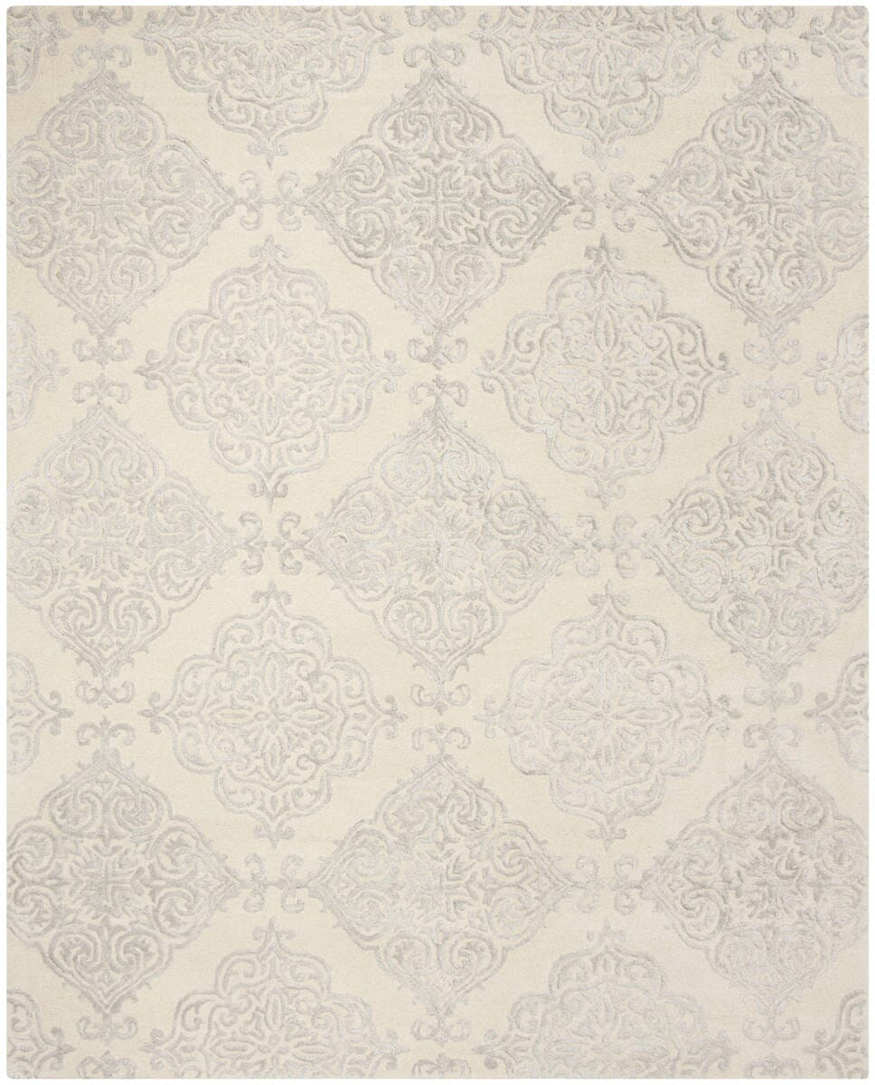 Safavieh Glamour Glm568C Ivory / Silver Rugs - Safavieh - glm568c - 6r