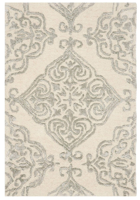 Safavieh Glamour Glm568C Ivory / Silver Rugs - Safavieh - glm568c - 6r