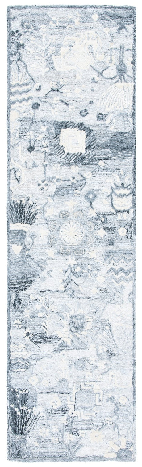 Safavieh Glamour Glm569A Ivory/Grey Rugs - Safavieh - glm569a - 28