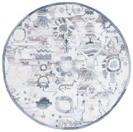 Safavieh Glamour Glm569E Light Brown/Grey Rugs - Safavieh - glm569e - 6r