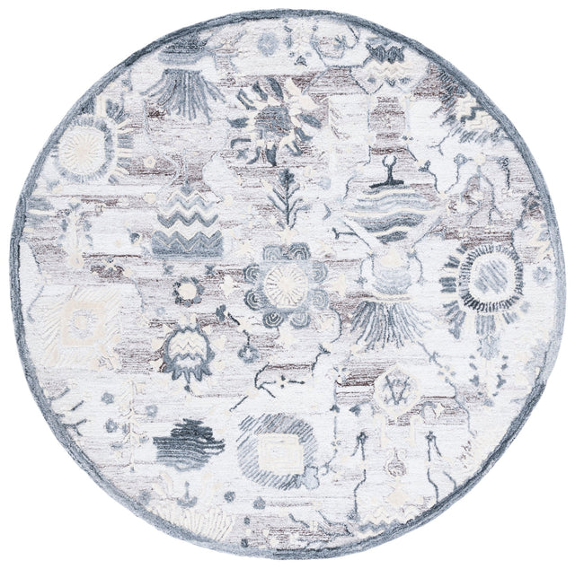 Safavieh Glamour Glm569E Light Brown/Grey Rugs - Safavieh - glm569e - 6r