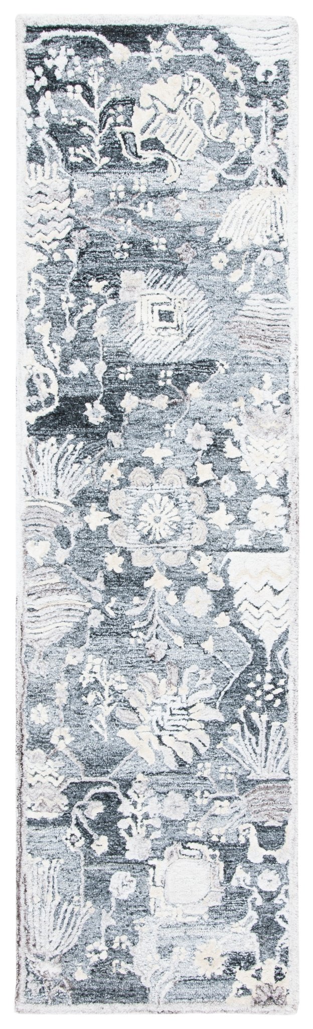 Safavieh Glamour Glm569G Grey/Ivory Rugs - Safavieh - glm569g - 28
