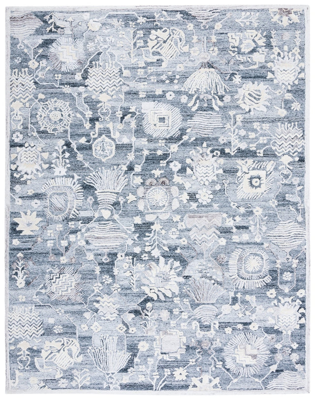 Safavieh Glamour Glm569G Grey/Ivory Rugs - Safavieh - glm569g - 6r