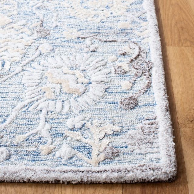 Safavieh Glamour Glm569M Light Blue/Ivory Rugs - Safavieh - glm569m - 6r