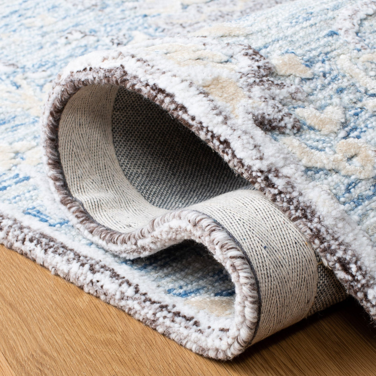 Safavieh Glamour Glm569M Light Blue/Ivory Rugs - Safavieh - glm569m - 6r