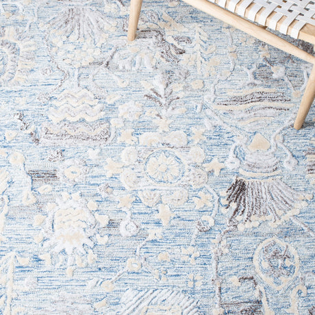 Safavieh Glamour Glm569M Light Blue/Ivory Rugs - Safavieh - glm569m - 6r