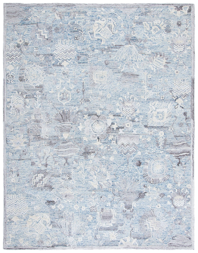 Safavieh Glamour Glm569M Light Blue/Ivory Rugs - Safavieh - glm569m - 6r
