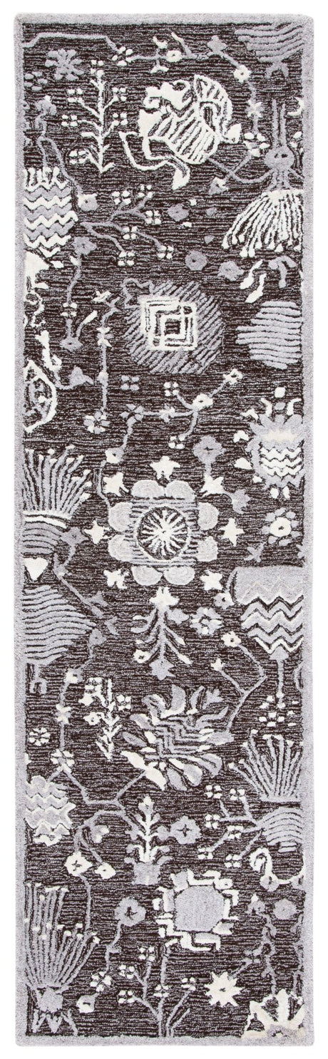 Safavieh Glamour Glm569T Dark Brown/Ivory Rugs - Safavieh - glm569t - 28