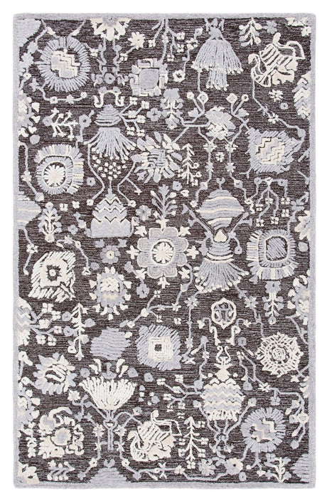 Safavieh Glamour Glm569T Dark Brown/Ivory Rugs - Safavieh - glm569t - 4