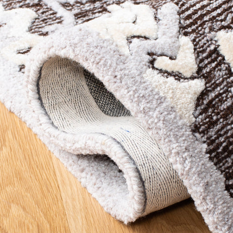 Safavieh Glamour Glm569T Dark Brown/Ivory Rugs - Safavieh - glm569t - 6r