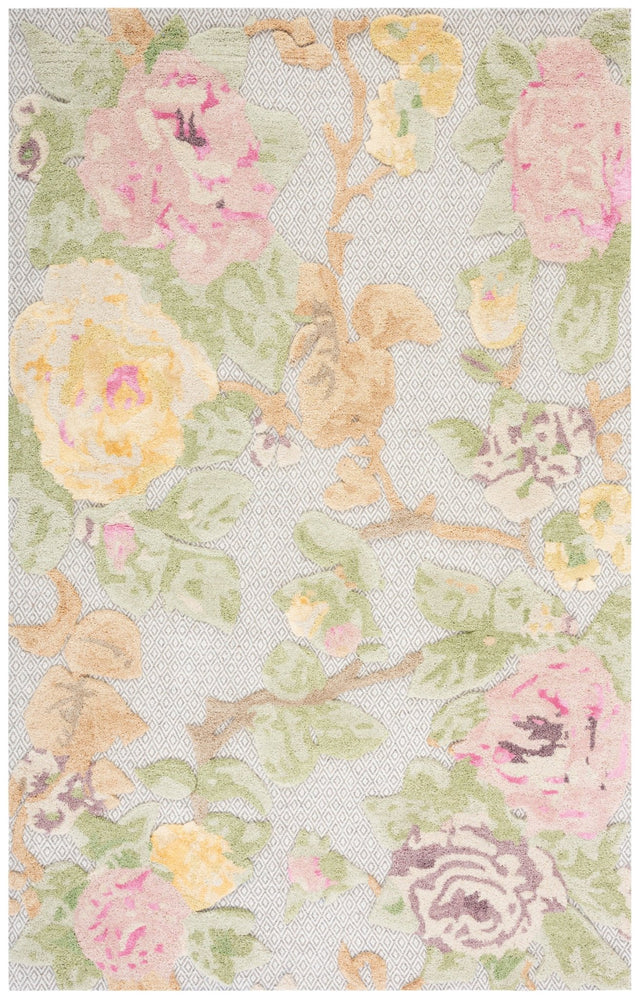 Safavieh Glamour Glm602P Pink/Grey Rug - Safavieh - glm602p - 3