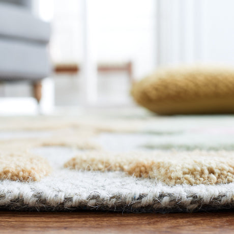 Safavieh Glamour Glm602P Pink/Grey Rug - Safavieh - glm602p - 3