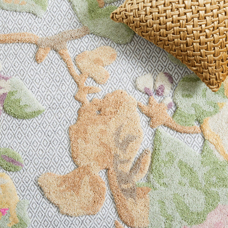 Safavieh Glamour Glm602P Pink/Grey Rug - Safavieh - glm602p - 3