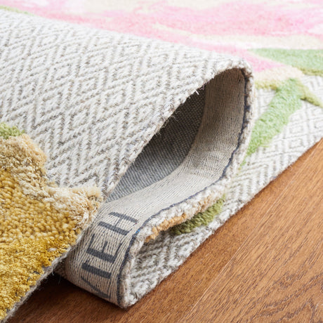 Safavieh Glamour Glm603U Pink/Grey Rug - Safavieh - glm603u - 6r