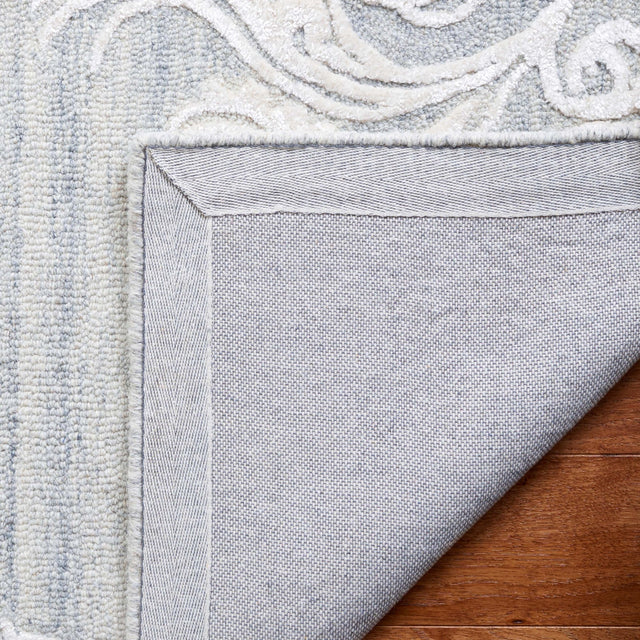 Safavieh Glamour Glm604G Silver/Ivory Rug - Safavieh - glm604g - 28