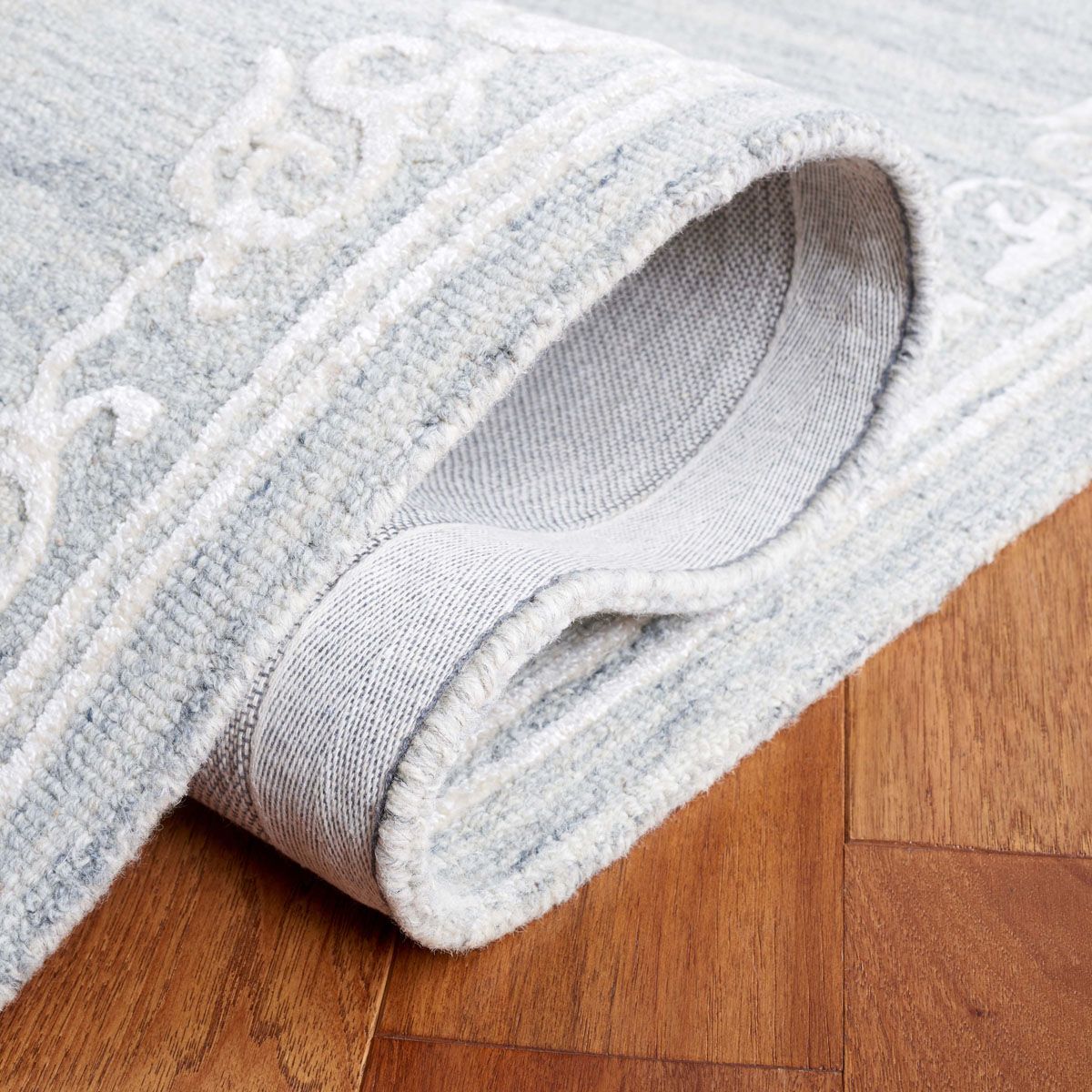 Safavieh Glamour Glm604G Silver/Ivory Rug - Safavieh - glm604g - 28