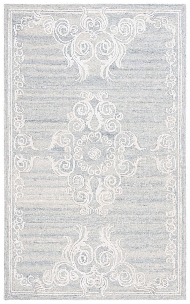 Safavieh Glamour Glm604G Silver/Ivory Rug - Safavieh - glm604g - 3