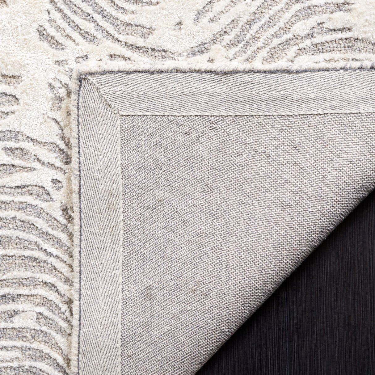 Safavieh Glamour Glm605G Light Grey/Ivory Rug - Safavieh - glm605g - 28