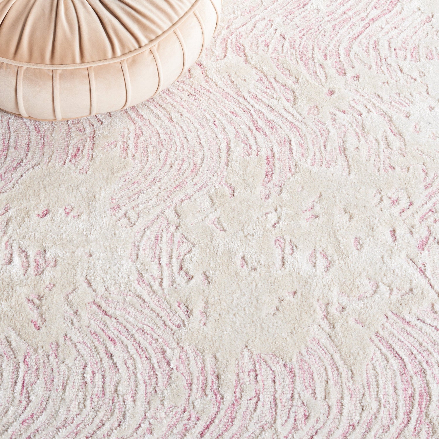 Safavieh Glamour Glm605U Pink/Ivory Rug - Safavieh - glm605u - 28
