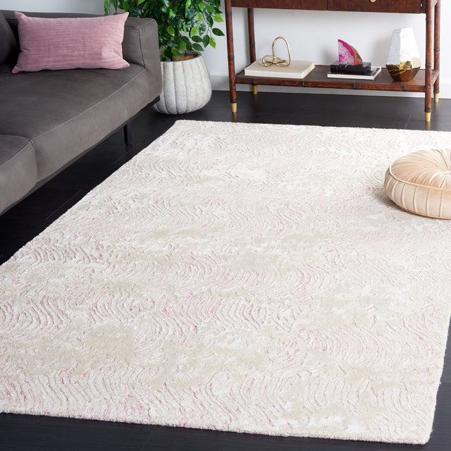 Safavieh Glamour Glm605U Pink/Ivory Rug - Safavieh - glm605u - 3