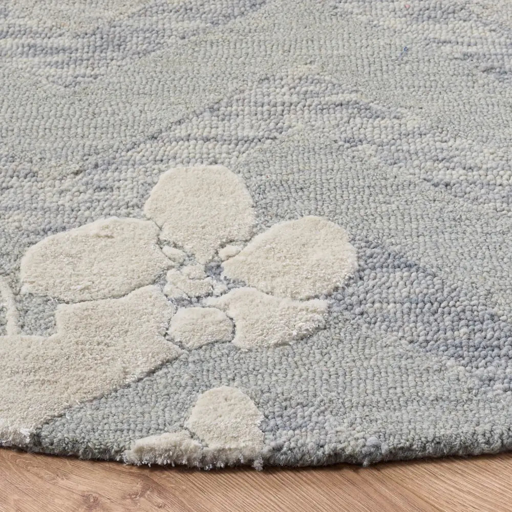Safavieh Glamour 6'-0" x 6'-0" Rug in Grey / Ivory