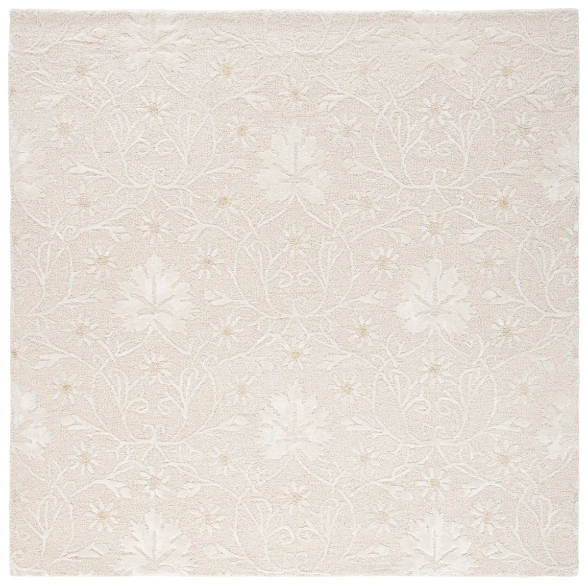 Safavieh Glamour 6'-0" x 6'-0" Rug in Ivory
