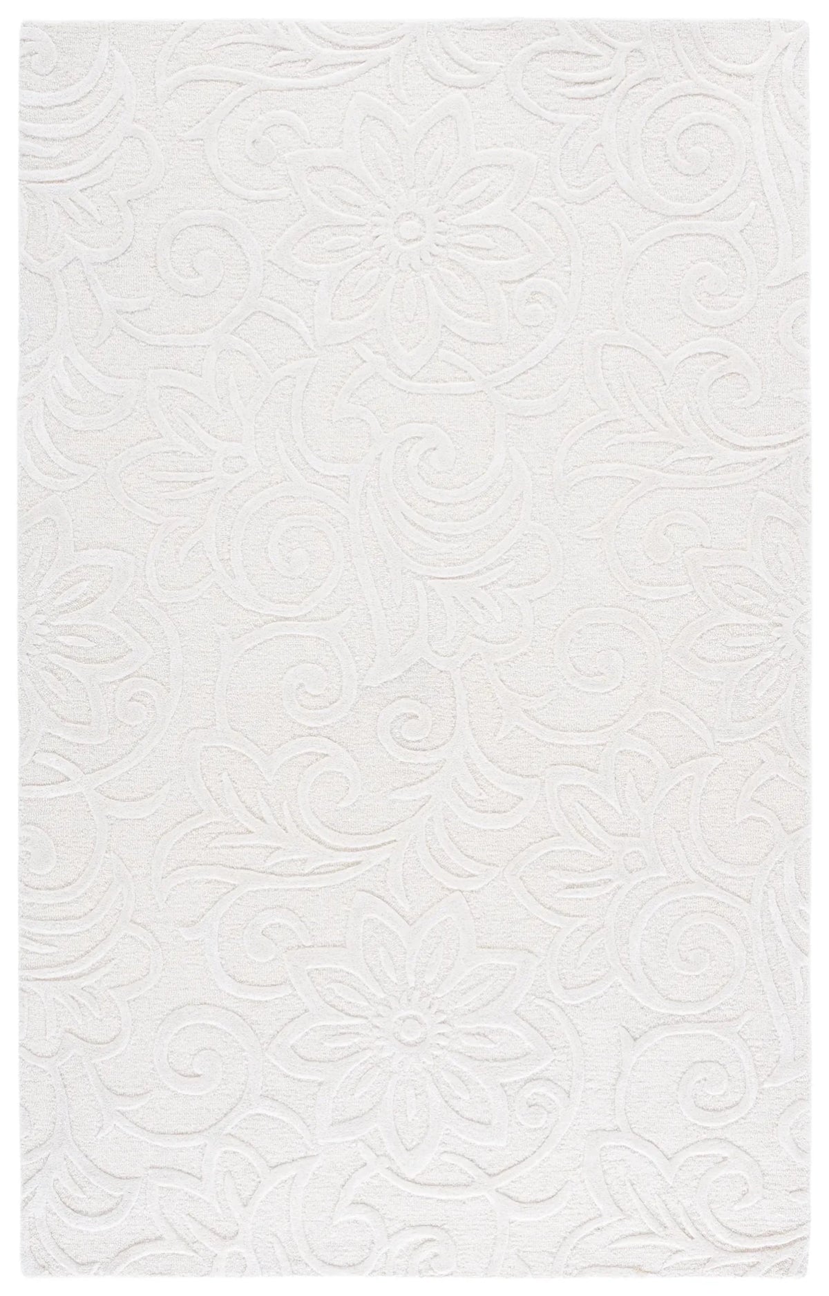 Safavieh Glamour 4'-0" x 6'-0" Rug in Ivory