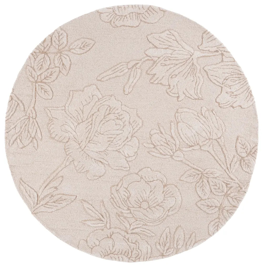 Safavieh Glamour 6'-0" x 6'-0" Rug in Ivory / Beige