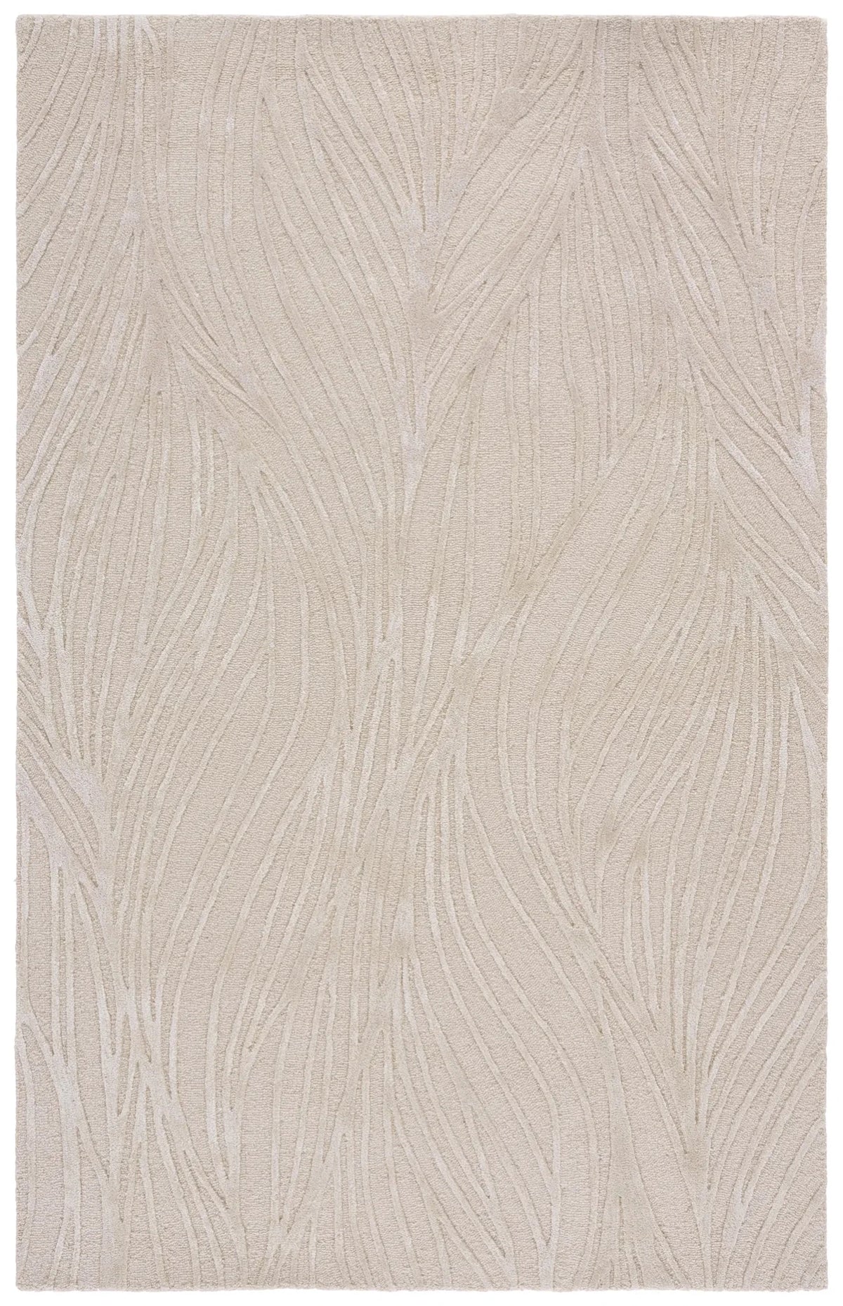 Safavieh Glamour 4'-0" x 6'-0" Rug in Beige / Ivory