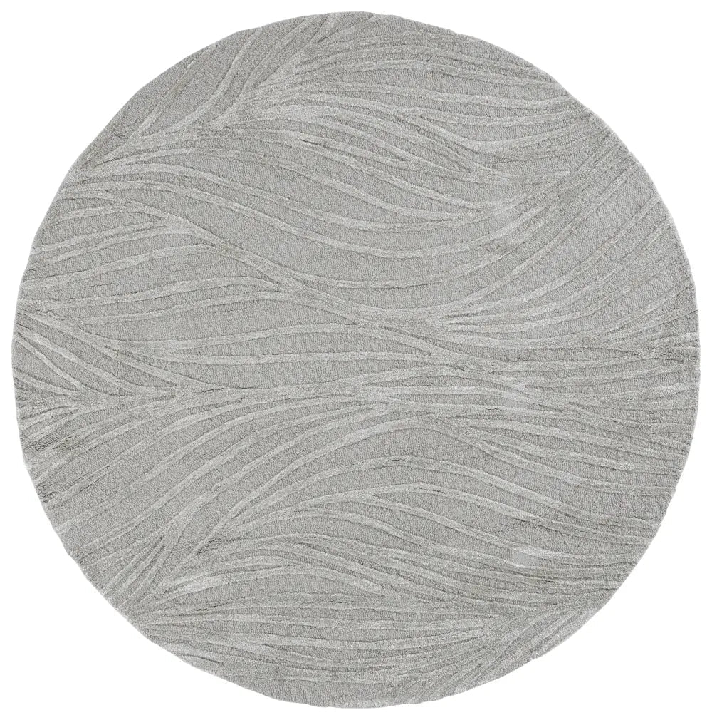 Safavieh Glamour 6'-0" x 6'-0" Rug in Light Grey / Ivory