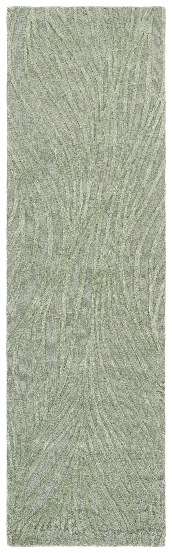 Safavieh Glamour 2'-3" x 8'-0" Rug in Sage Green
