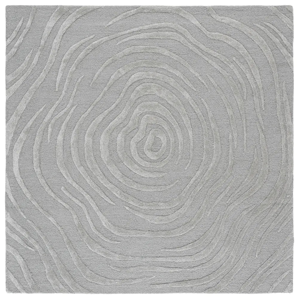 Safavieh Glamour 6'-0" x 6'-0" Rug in Light Grey