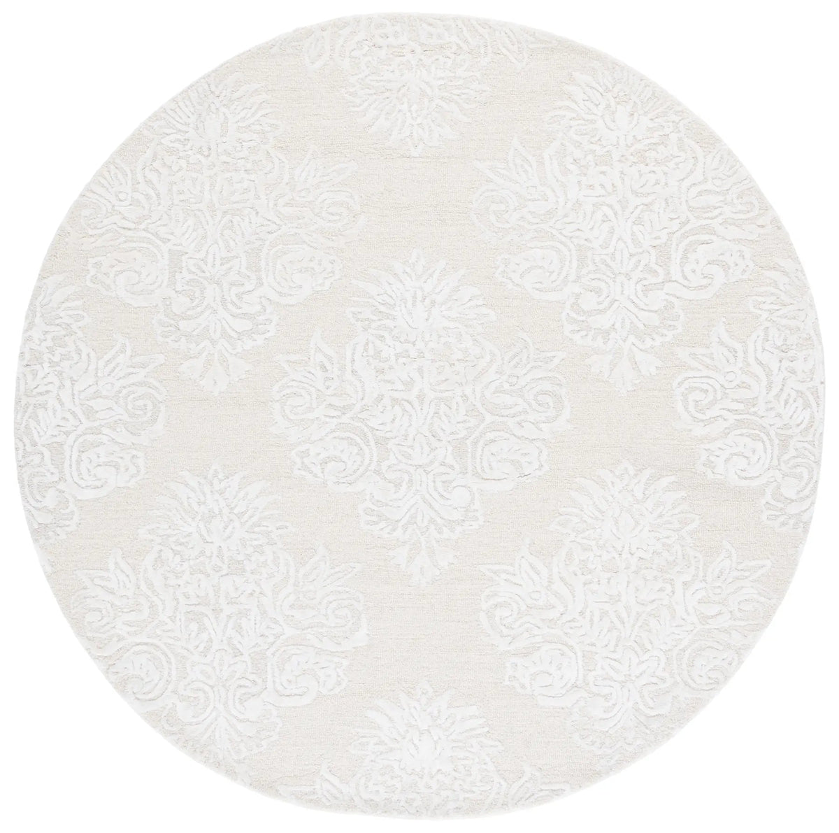 Safavieh Glamour 6'-0" x 6'-0" Rug in Ivory