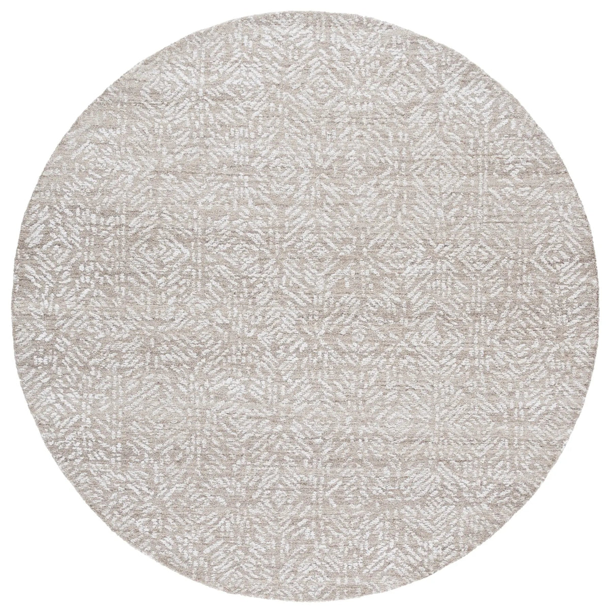 Safavieh Glamour 6'-0" x 6'-0" Rug in Beige / Ivory