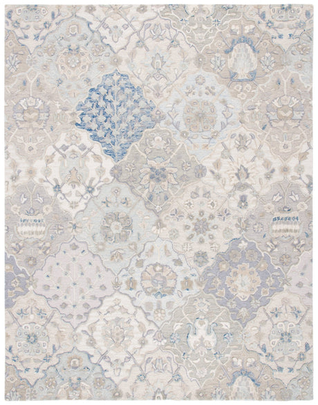 Safavieh Glamour Glm622F Grey/Blue Rugs - Safavieh - glm622f - 6r