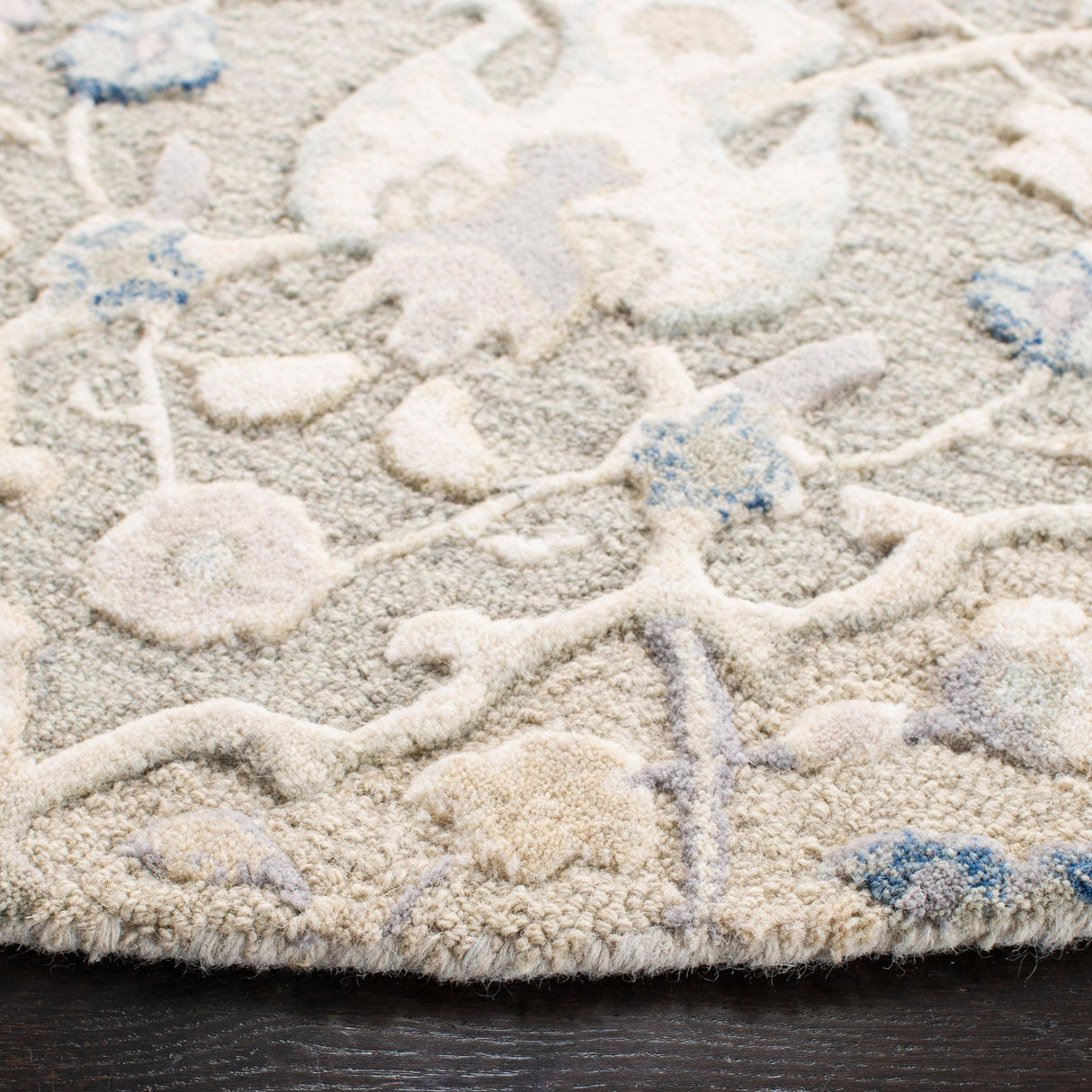 Safavieh Glamour Glm622F Grey/Blue Rugs - Safavieh - glm622f - 6r
