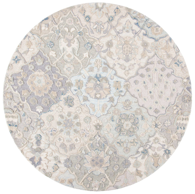 Safavieh Glamour Glm622F Grey/Blue Rugs - Safavieh - glm622f - 6r