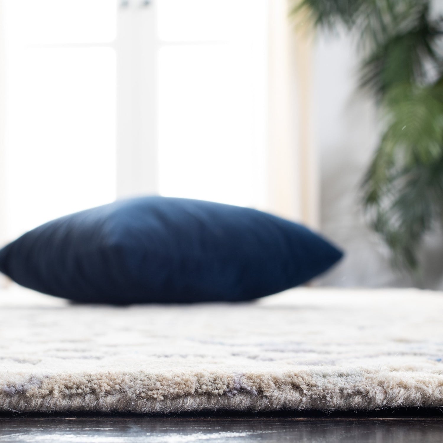 Safavieh Glamour Glm622F Grey/Blue Rugs - Safavieh - glm622f - 6r