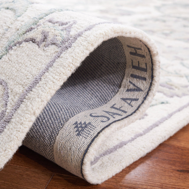 Safavieh Glamour Glm624A Ivory/Grey Rugs - Safavieh - glm624a - 6r