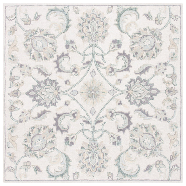 Safavieh Glamour Glm624A Ivory/Grey Rugs - Safavieh - glm624a - 6sq