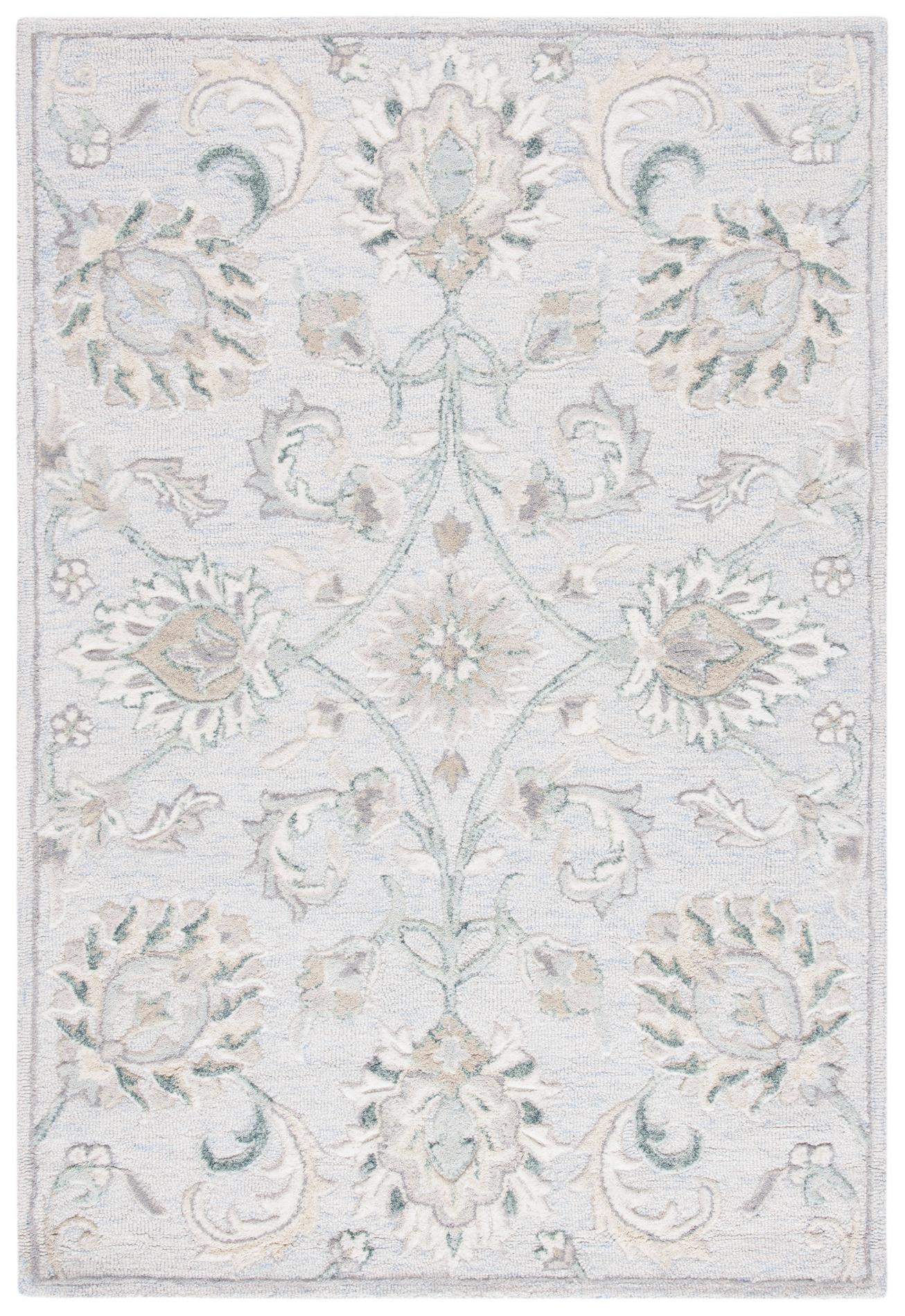 Safavieh Glamour Glm624L Light Blue/Ivory Rugs - Safavieh - glm624l - 6r