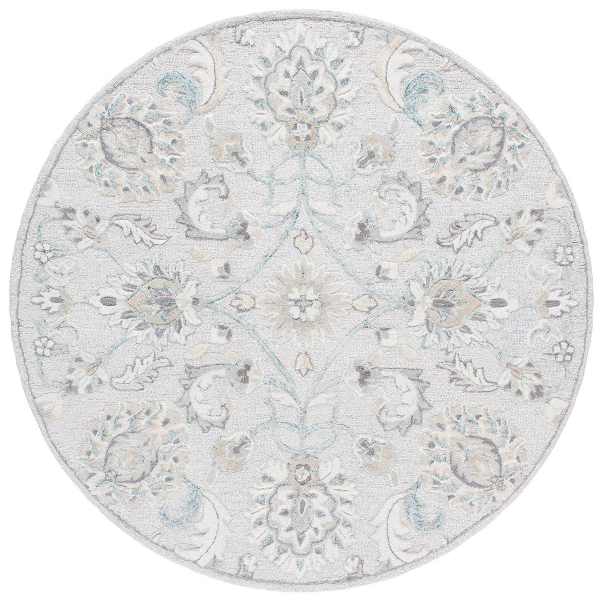 Safavieh Glamour Glm624L Light Blue/Ivory Rugs - Safavieh - glm624l - 6r