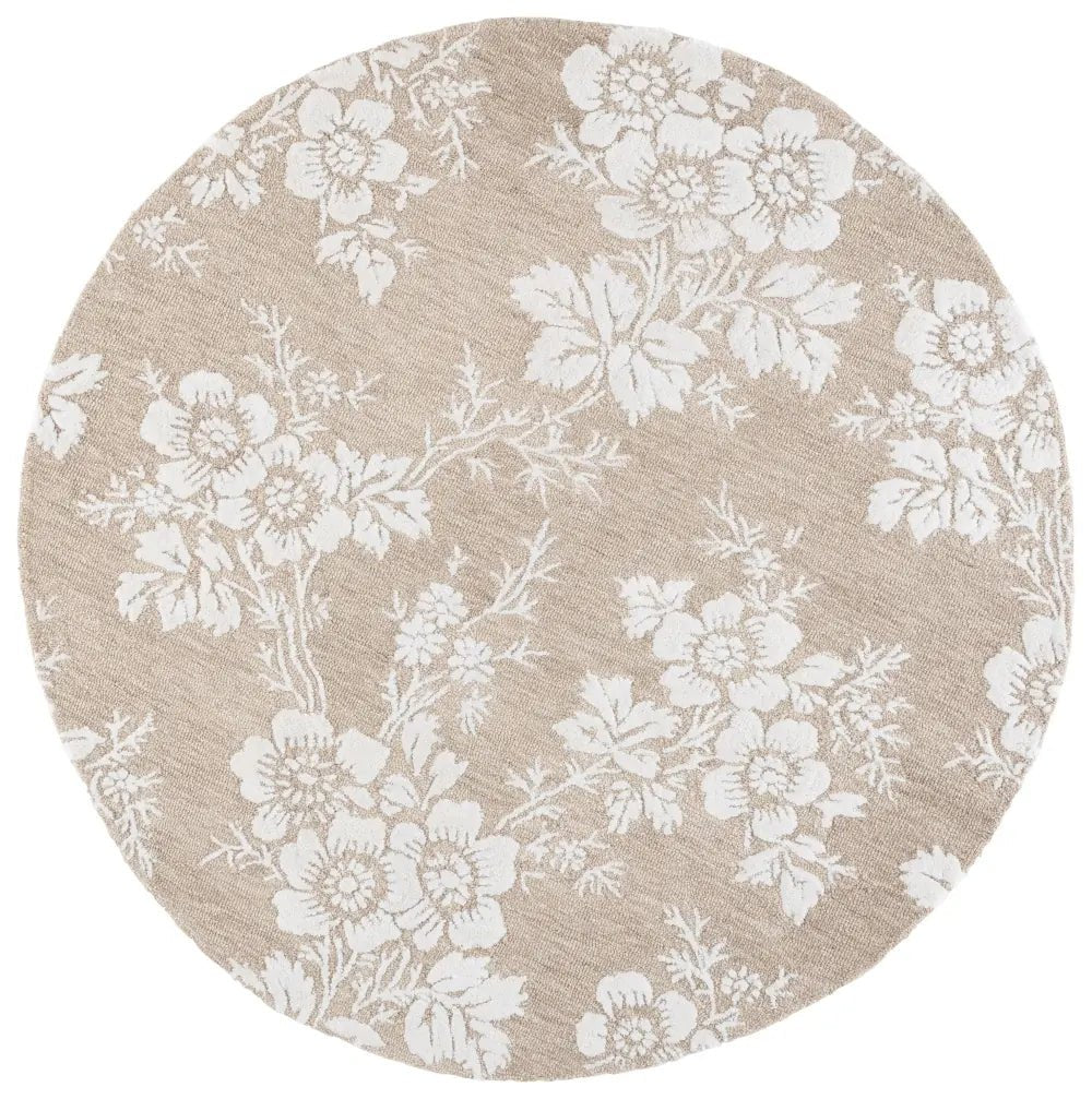 Safavieh Glamour 6'-0" x 6'-0" Rug in Sand / Ivory