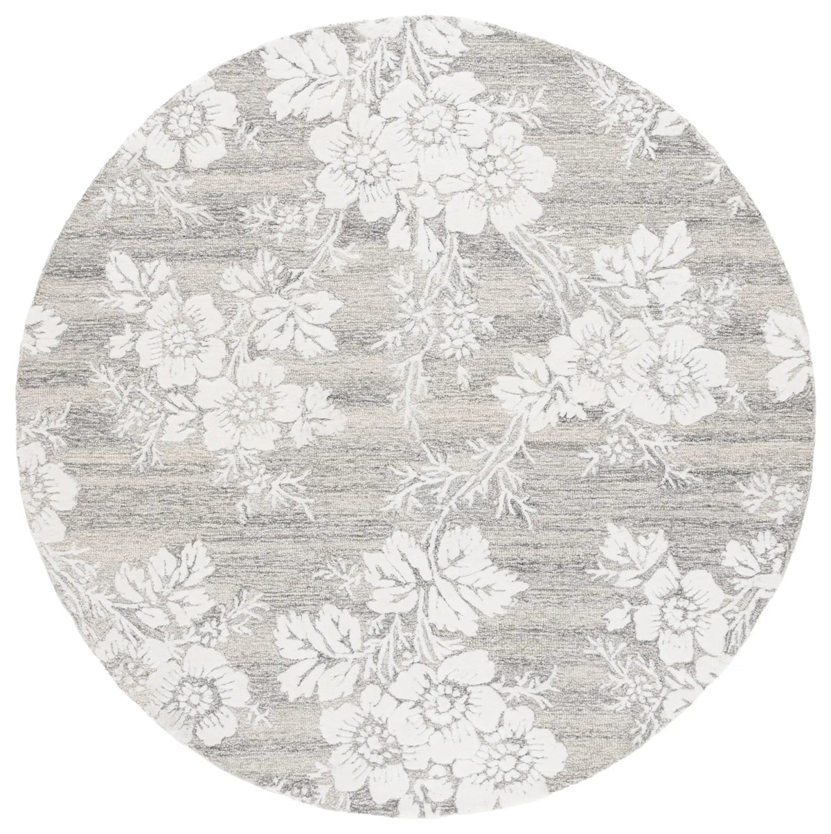 Safavieh Glamour 6'-0" x 6'-0" Rug in Grey / Ivory