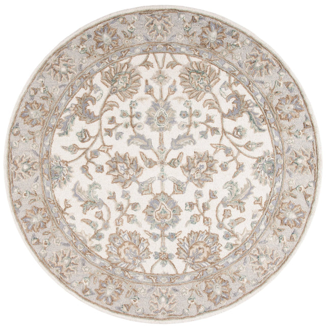 Safavieh Glamour Glm628A Ivory/Grey Rugs - Safavieh - glm628a - 6r