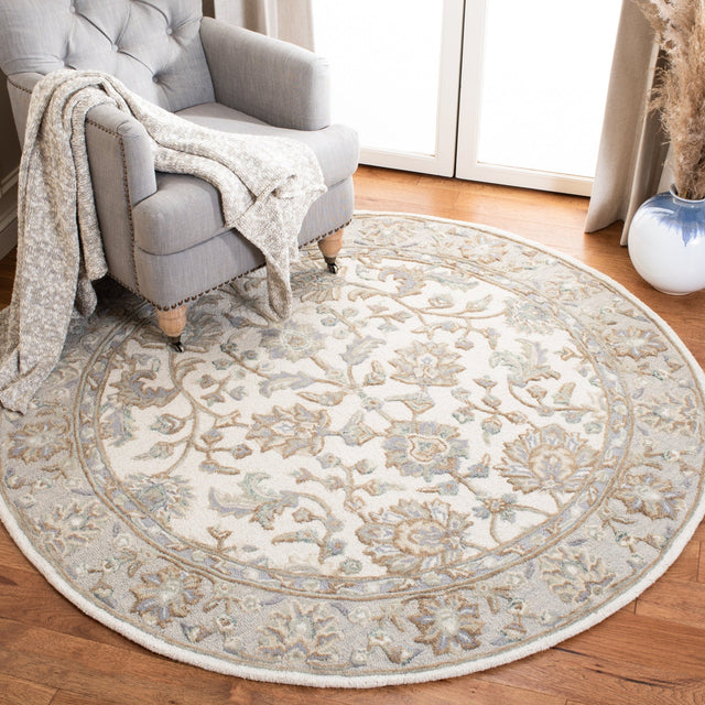 Safavieh Glamour Glm628A Ivory/Grey Rugs - Safavieh - glm628a - 6r